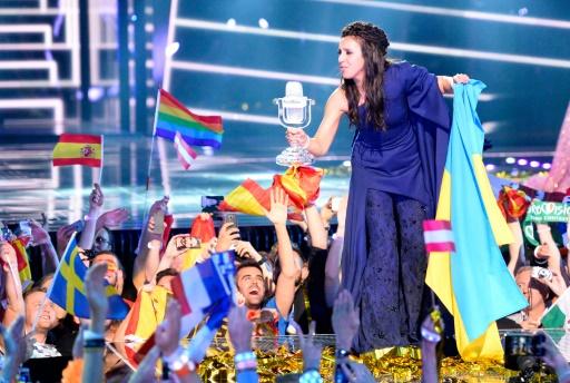 Jubilant Ukraine hails 'unbelievable' Eurovision victory